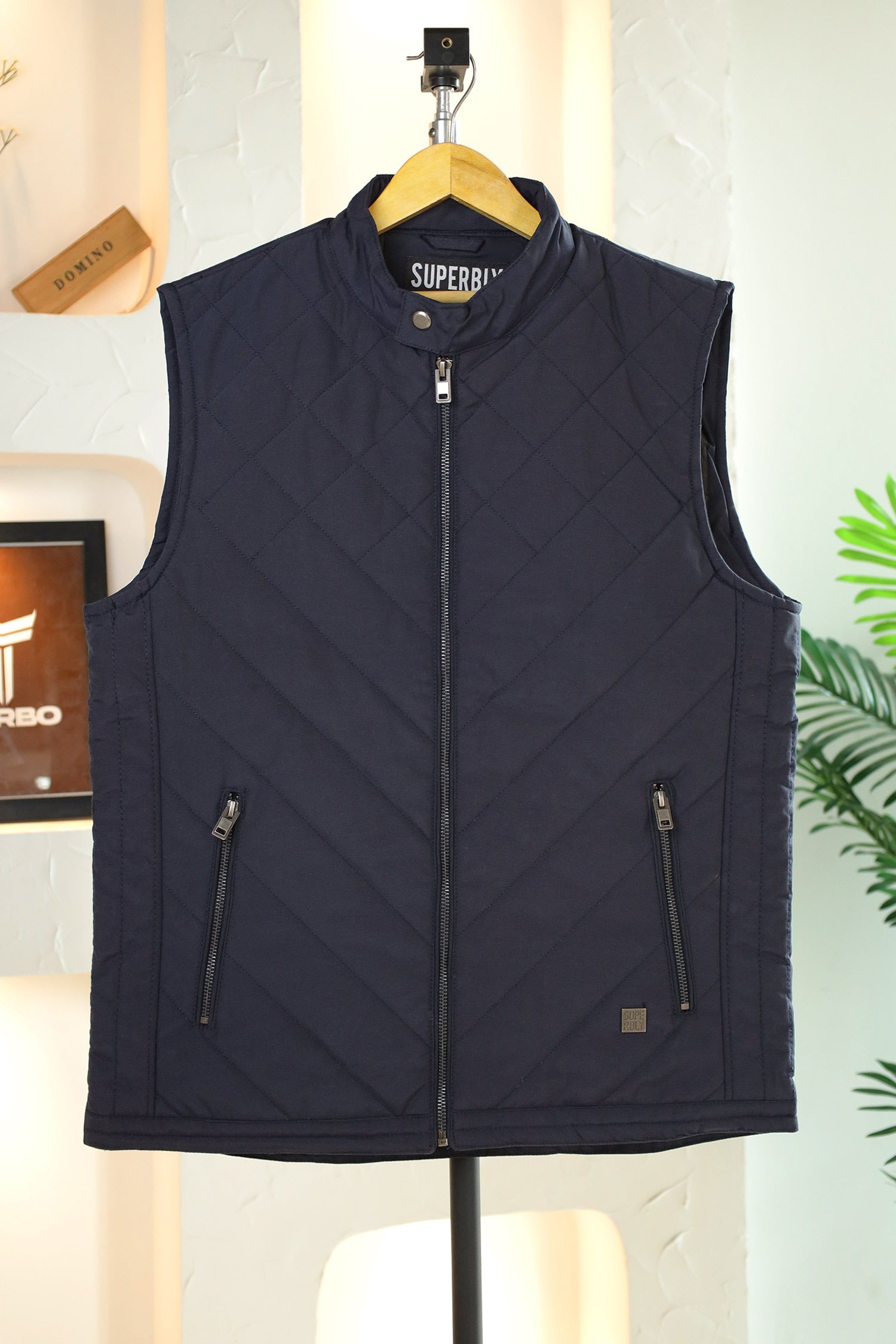 Diamond Quilted Heritage Vest Imported Men's Gilet