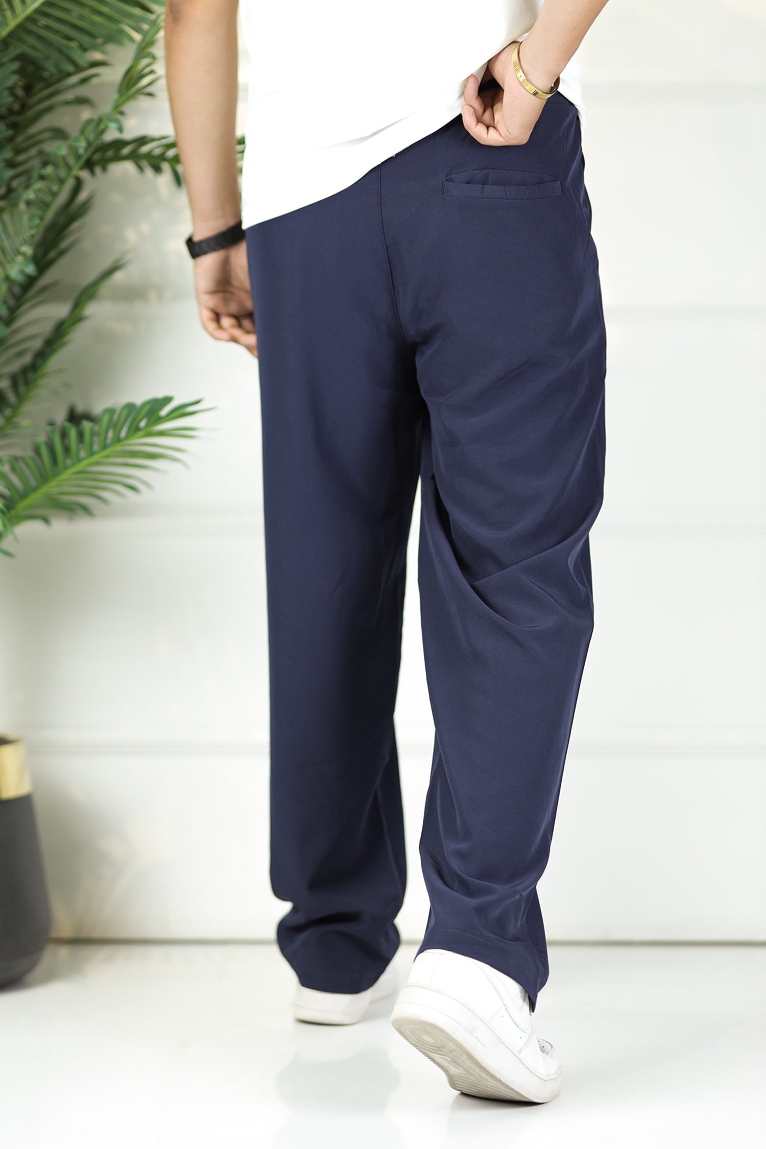 Turbo Urban Micro Box Plate Loose Bottom Trouser