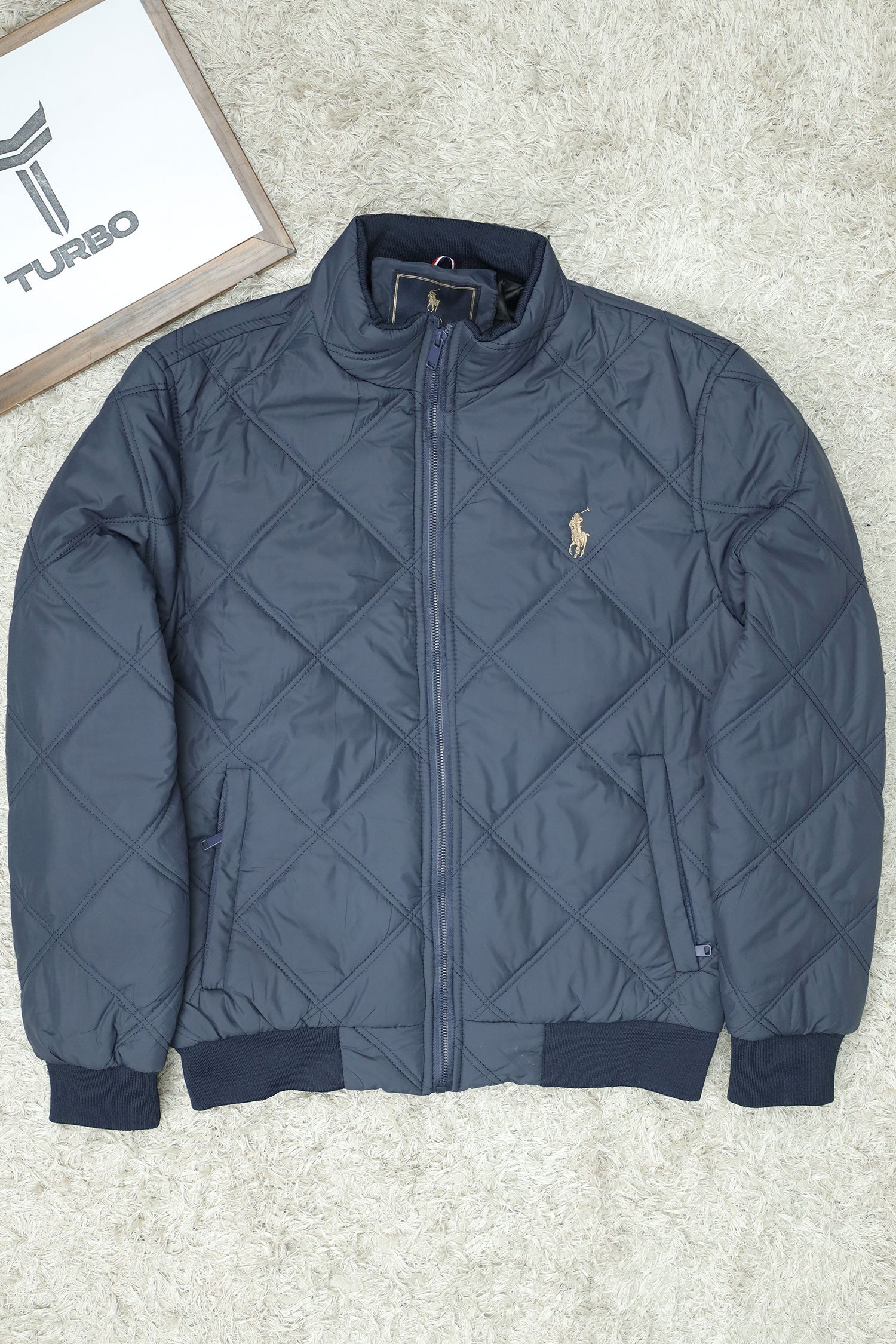 Rph Lren Polo Diamond Cut Stitch Imported Puffer Jacket