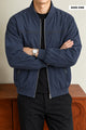 SoftShell Varsity Double-Sided Imported Big Size Light Weight Jacket In Navy Blue