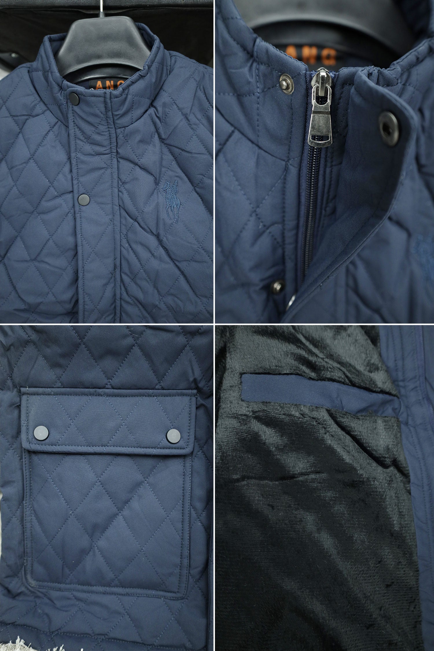 Rph Lren Polo Diamond Cut Quilted Imported Men's Gilet