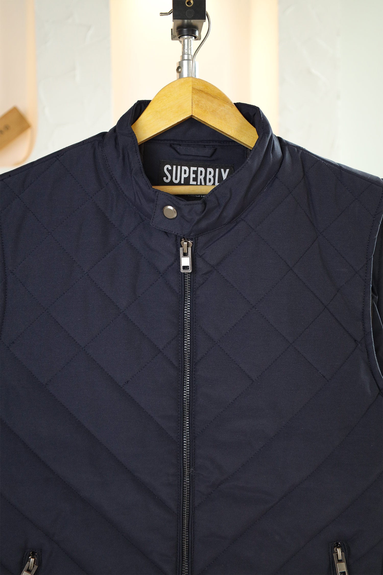 Diamond Quilted Heritage Vest Imported Men's Gilet
