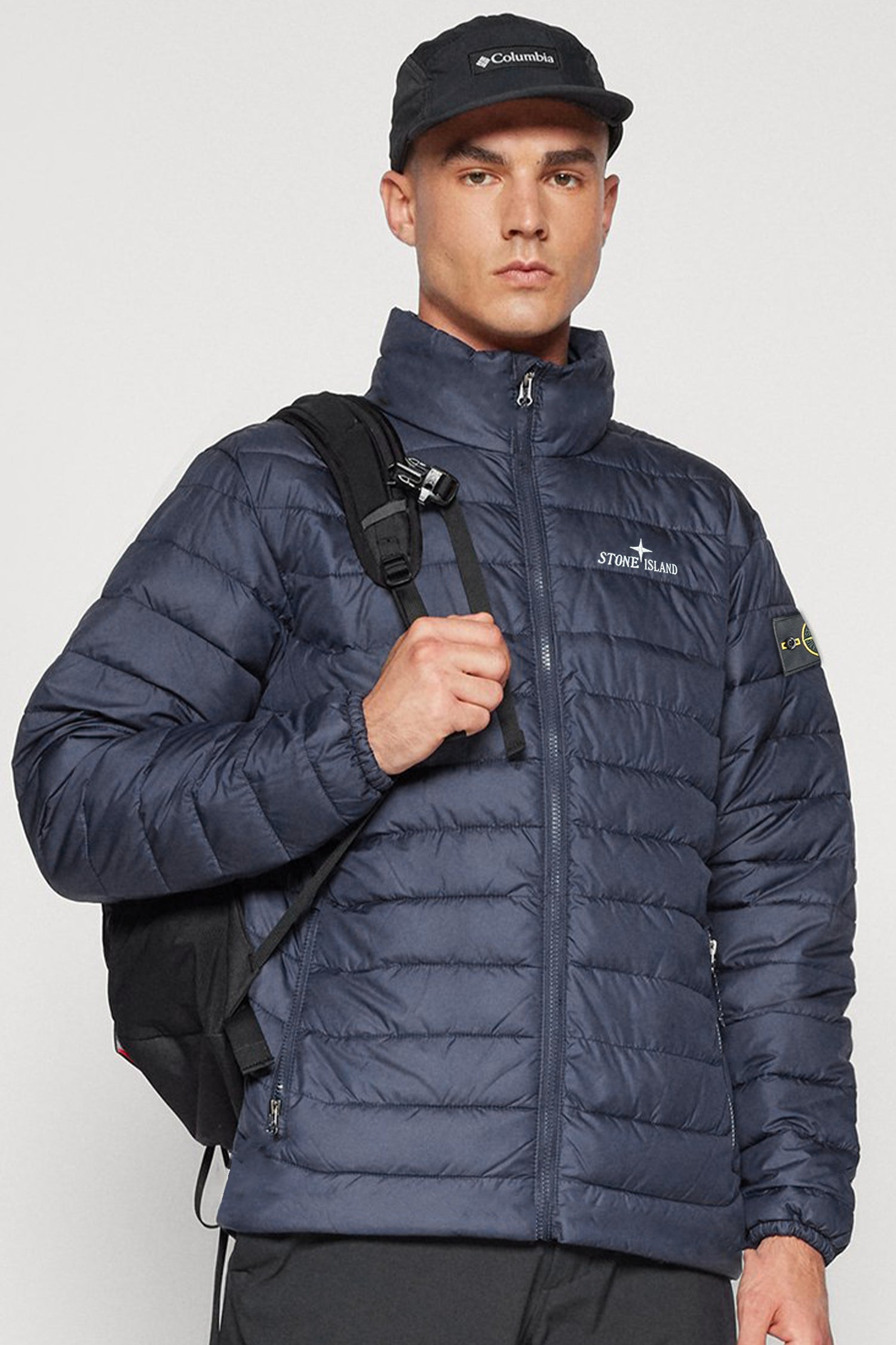 Stone Island Hooded Bubble Padded Imported Puffer Jacket