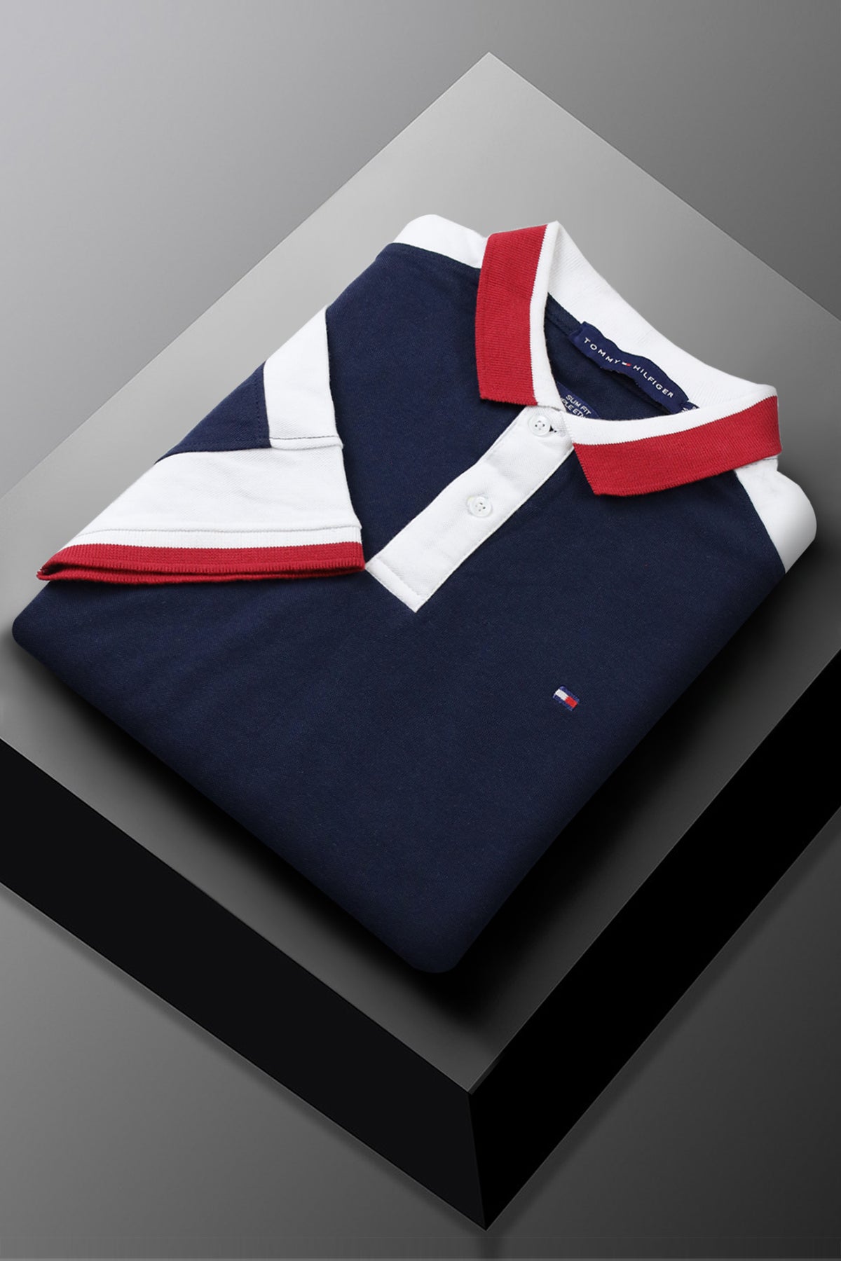 Tomy Signature Dual Tone Men's Polo Shirt