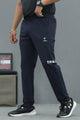 Turbo Ultimate Training Men's Imp Dry-fit Trouser In Navy Blue