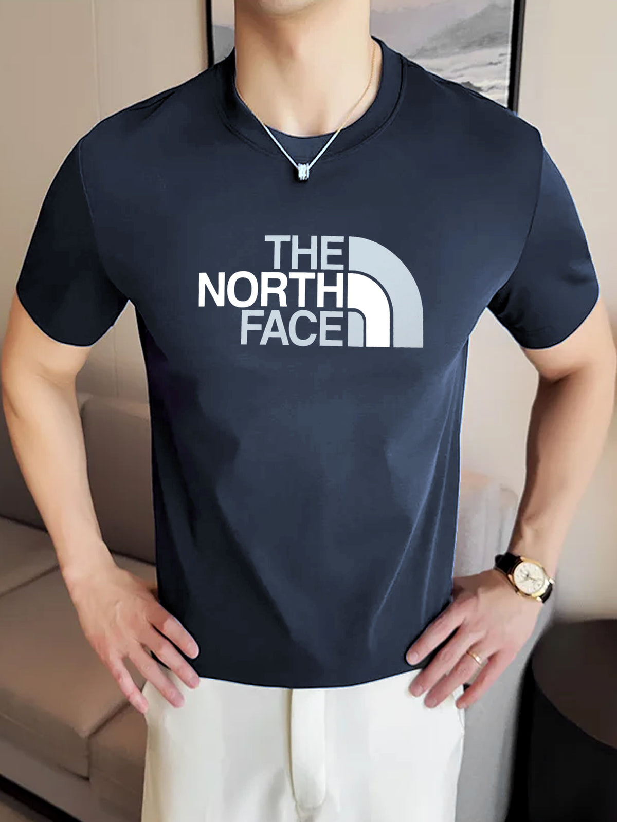 The Nrth Fce Modern Logo Crew Neck Tee