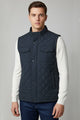 Funnel Neck Quilted Imported Men's Gilet