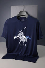 Rph Luren Signature Pony Men's Round Neck T-Shirt