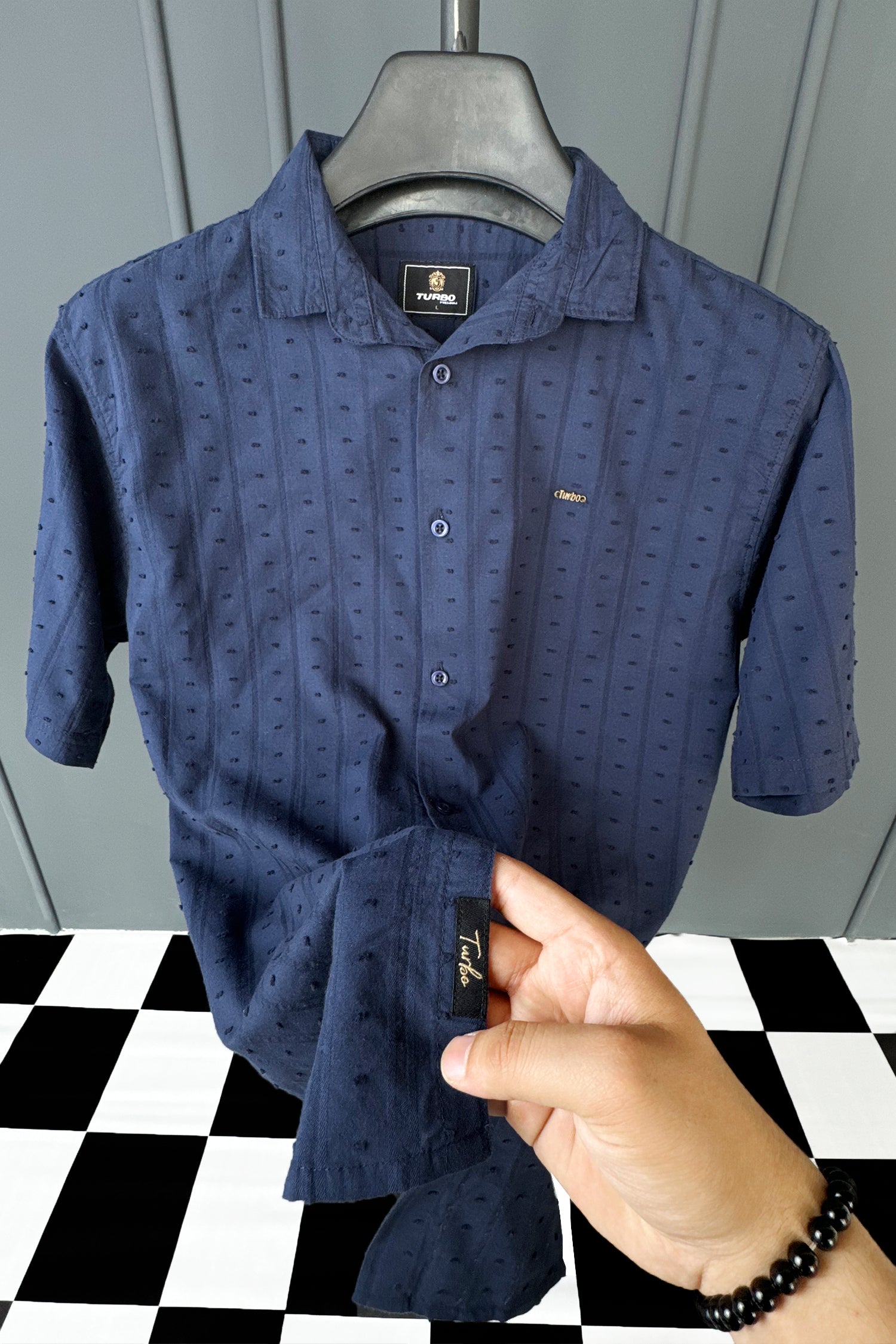 Turbo Puff Clasic Thread Casual Shirt