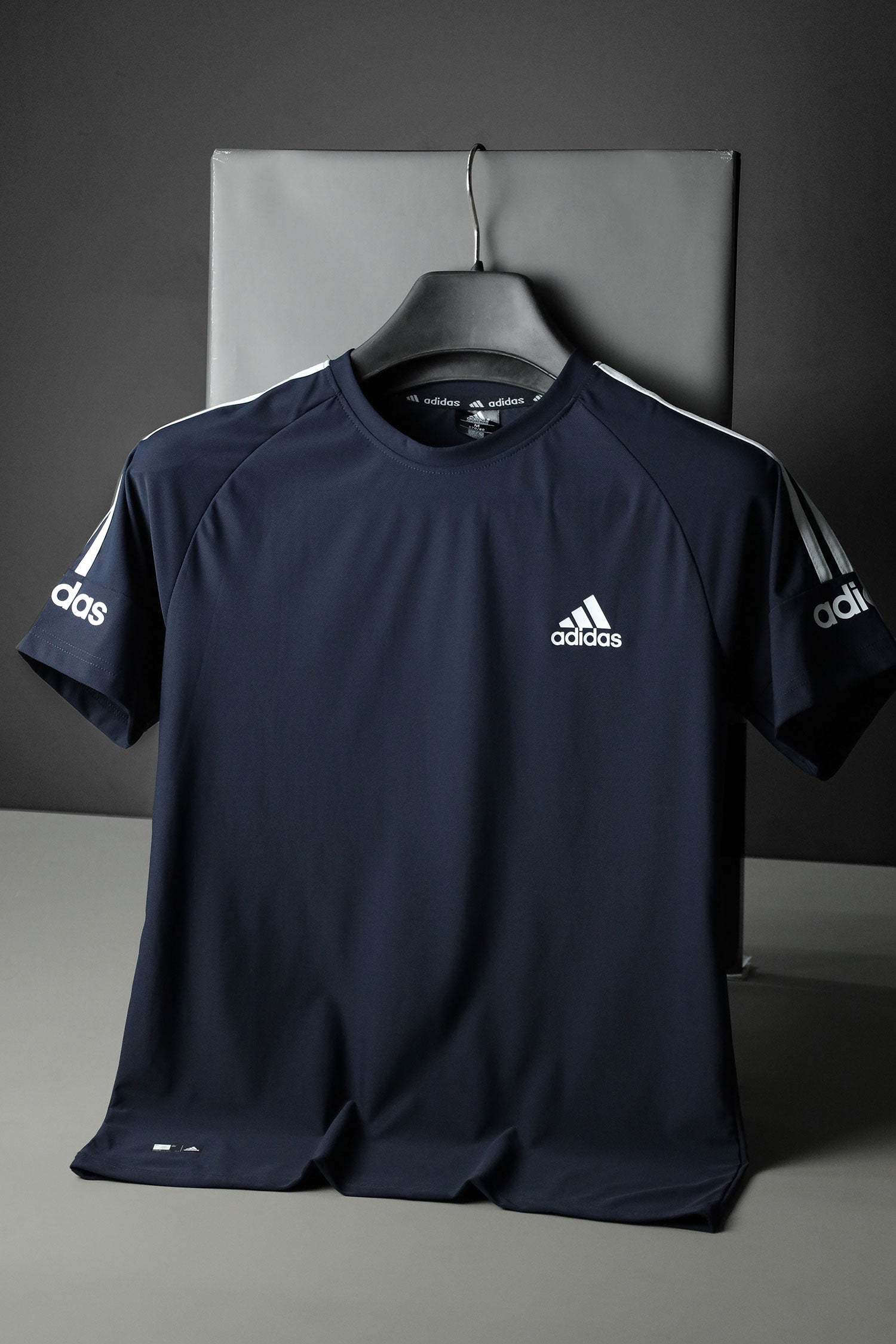 Adds Aeroready 3-Stripes Slub Dry-Fit Tee