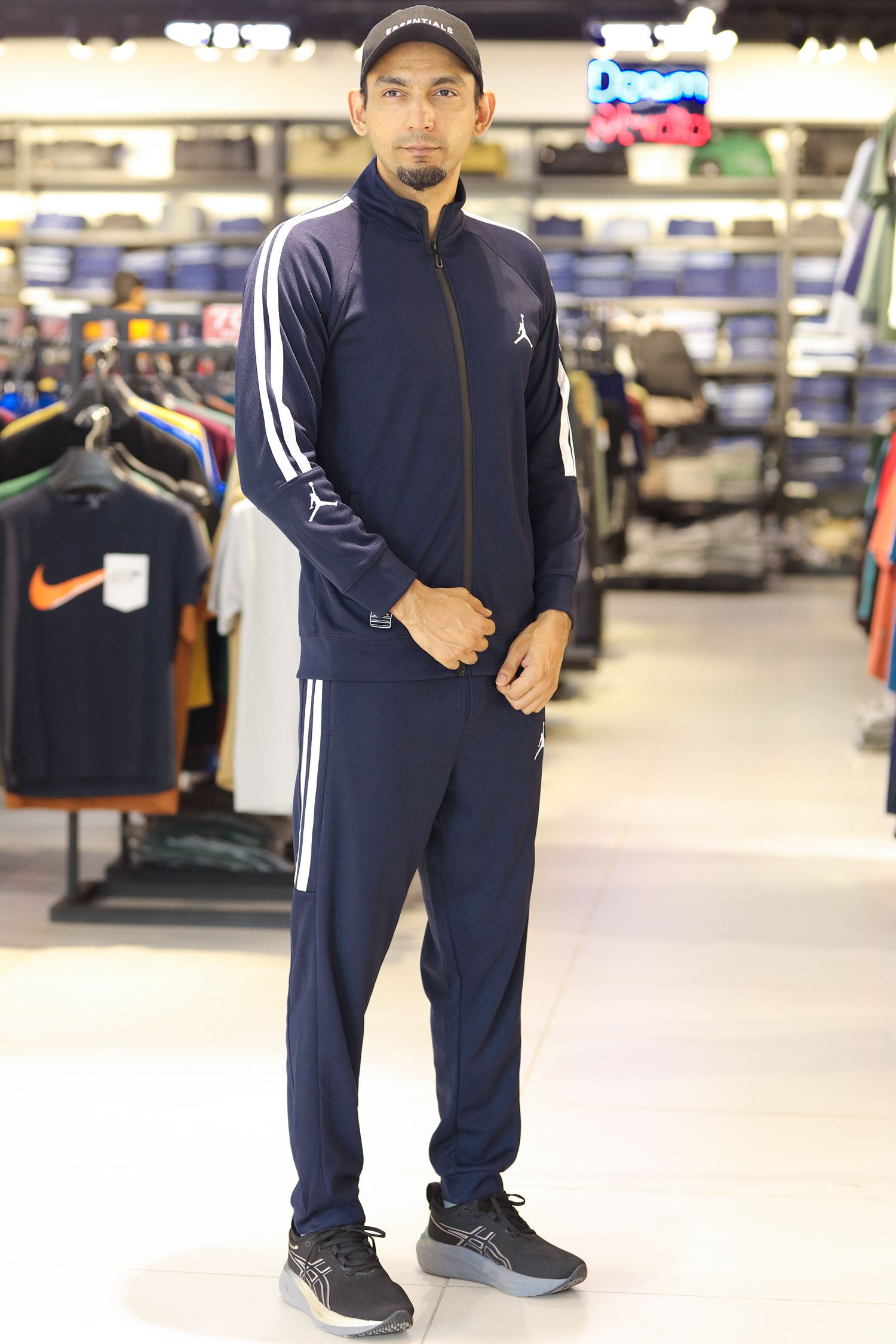 Jrdn Jumpman Signature Slogan Zipper Tracksuit