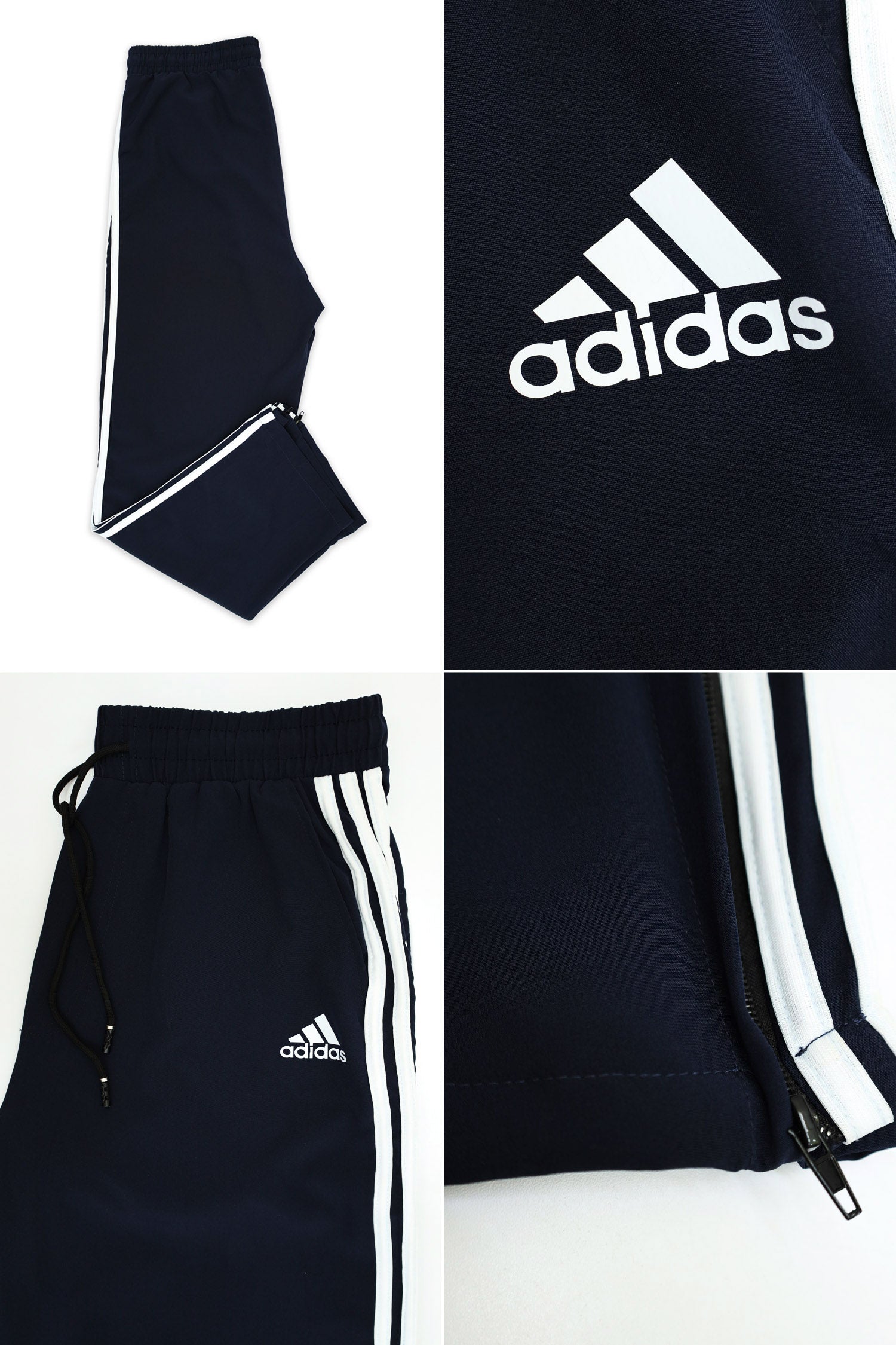 Adds Loose Bottom Zip Style Imported Sportswear Trouser