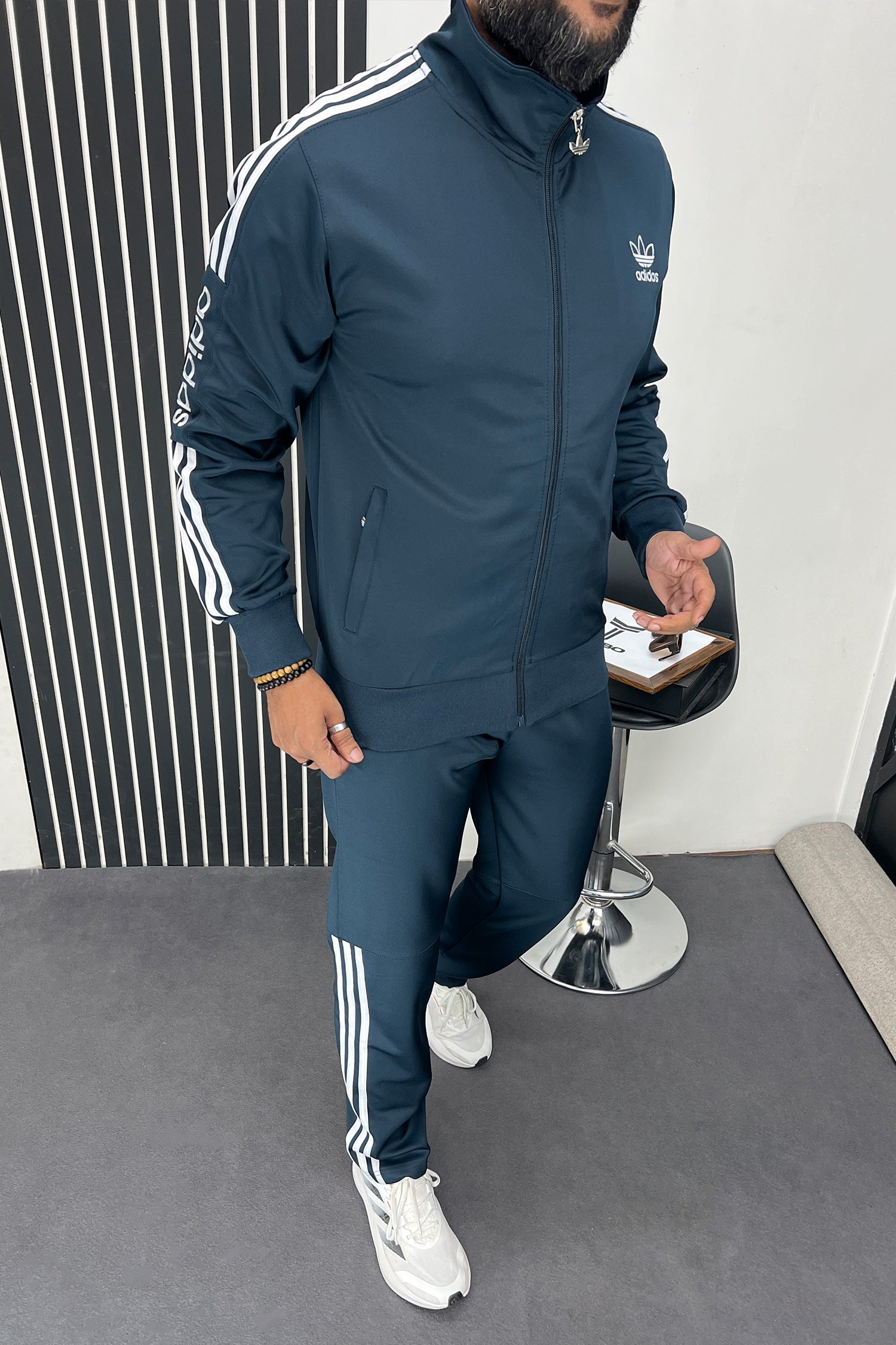 Adds Premium Sportswear Men Zipper Tracksuit