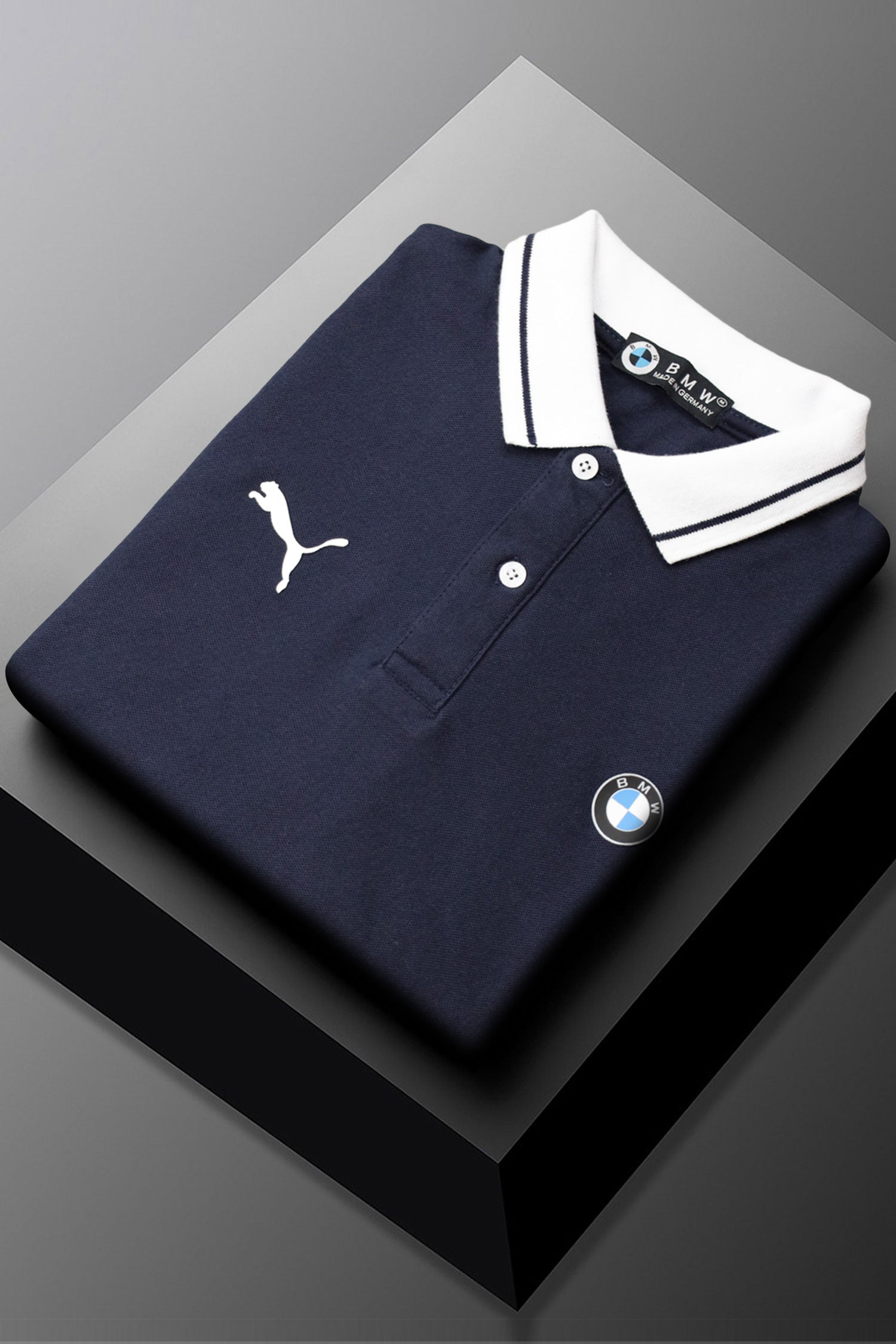 Pma BMW M Motorsports Edition Men's Polo Shirt
