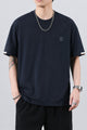 Armni Excnge Striped Sleeve Men's T-Shirt