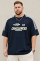 Athletic Inspired Round Neck Big & Tall T-shirt