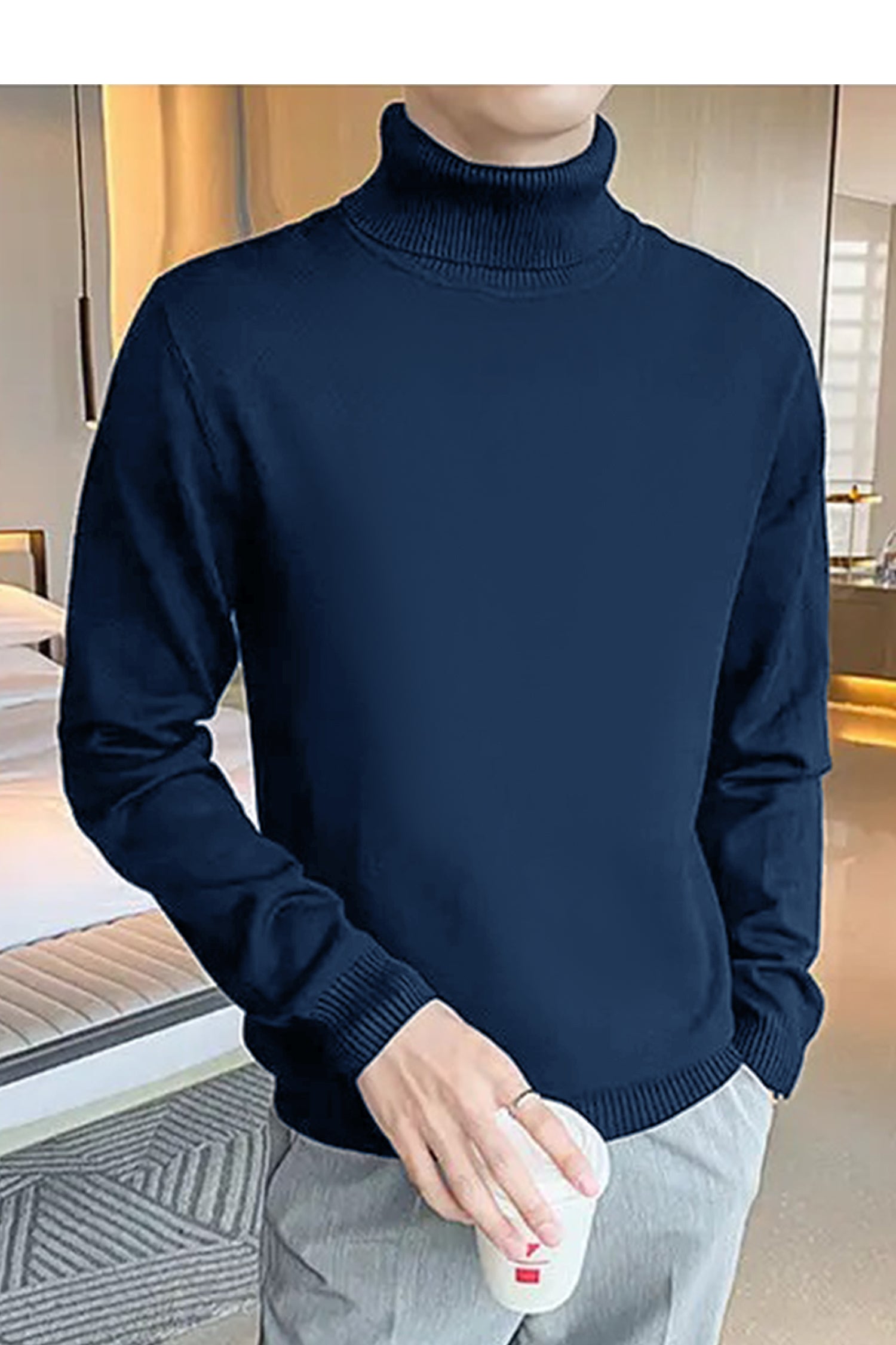 Turtleneck Cashmere High Neck