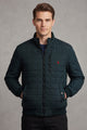 Polo R/L Beaton Quilted Imported Parashot Puffer Jacket In Navy Blue