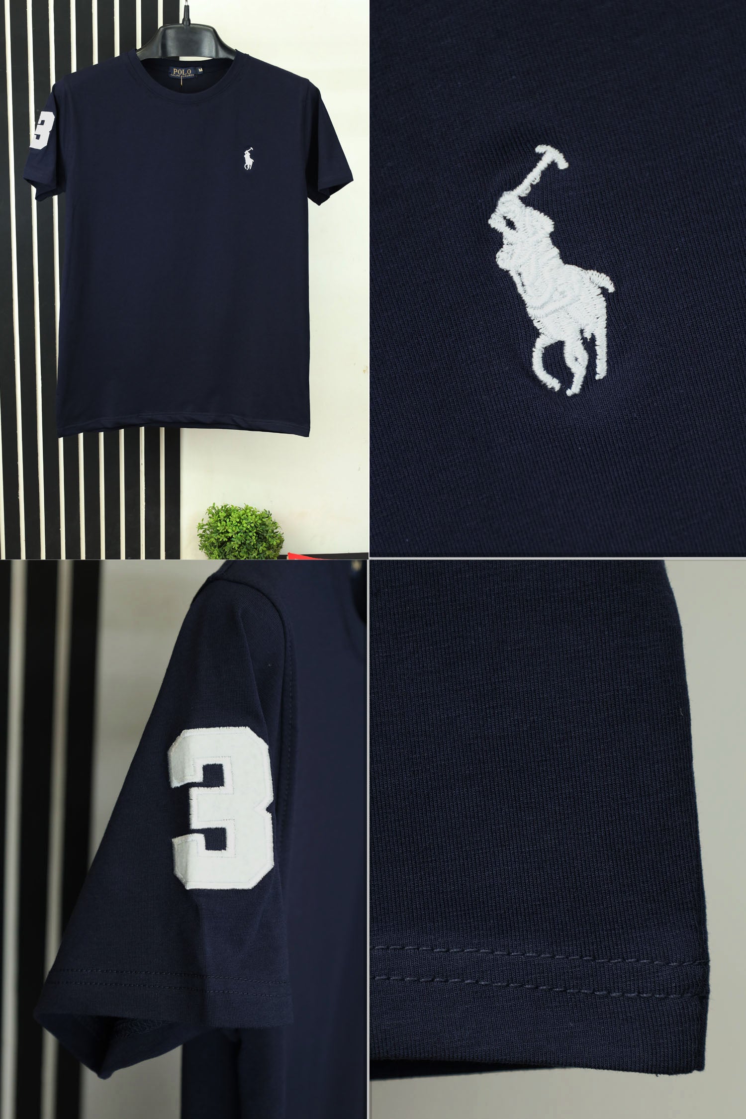 Raph Luren Polo Round Neck T-Shirt