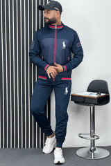 RL Polo Sportswear Men Zipper Tracksuit