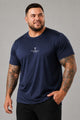 Turbo Street-Style Round Neck Big & Tall Dry-fit Shirt