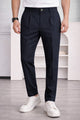 Men' Single Plate Style Slim-Fit Trouser
