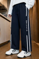 Turbo Knitted Wide-Leg Loose Bottom Trouser
