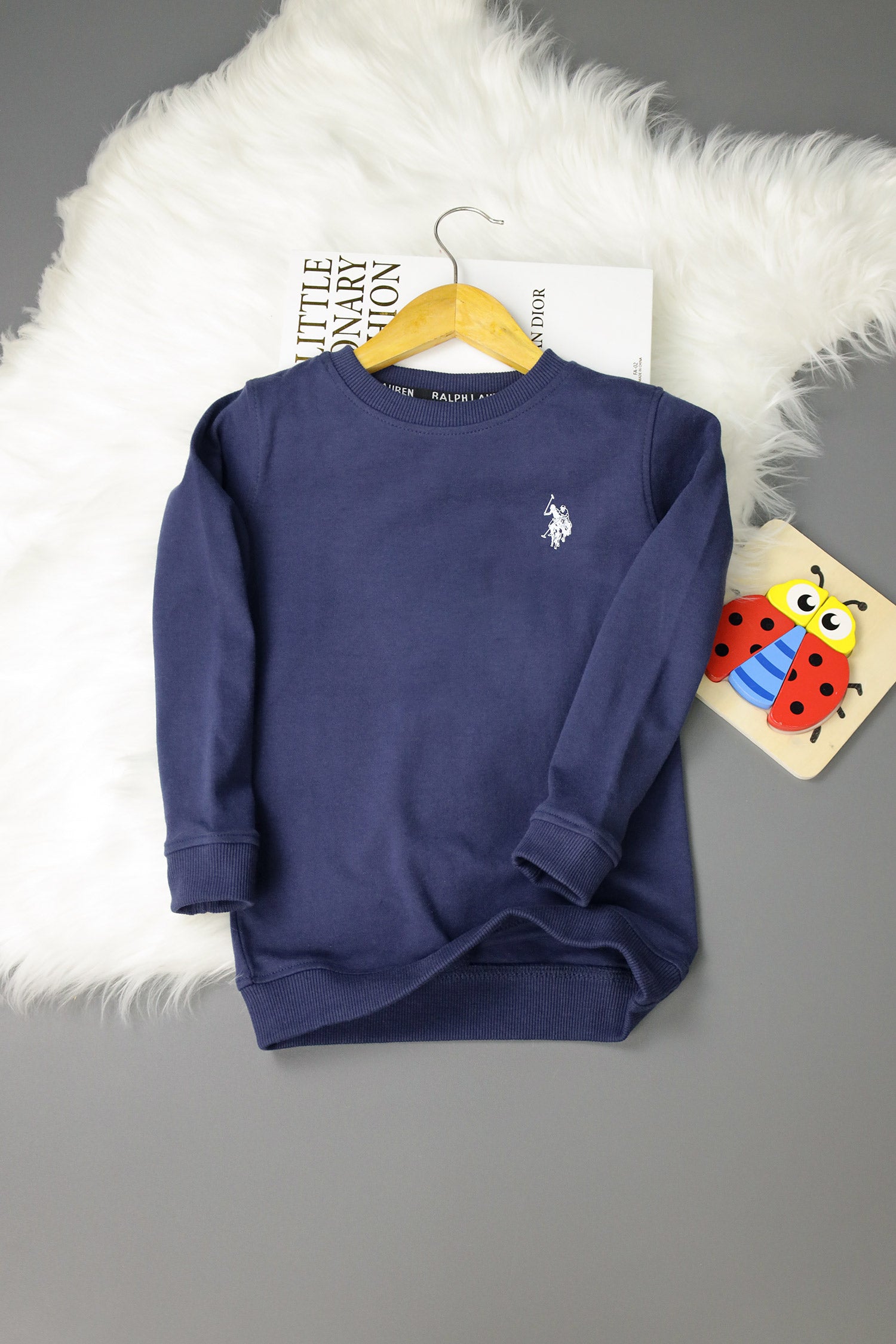 U.S. Polo Assn Round Neck Unisex Kids SweatShirt