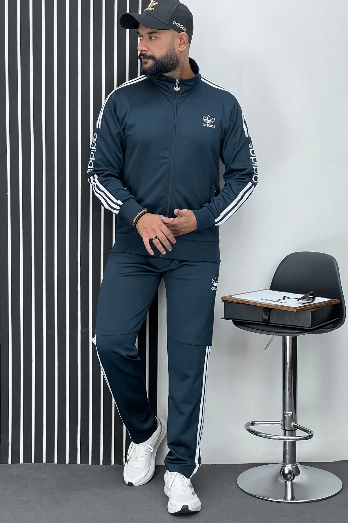 Adds Premium Sportswear Men Zipper Tracksuit