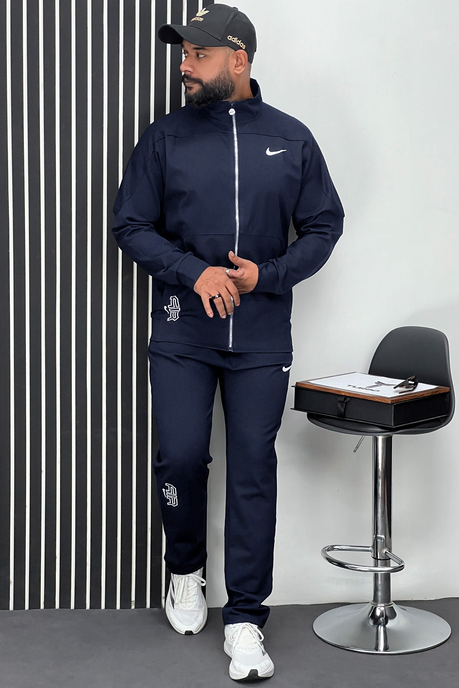 Nke Air Signature Sportswear Men Zipper Tracksuit