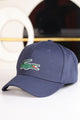 Lcste Crocdile Badge Imp Polyester Cap