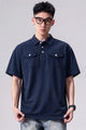 Turbo Classic Button Placket Men's Polo Shirt