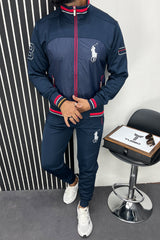 RL Polo Sportswear Men Zipper Tracksuit