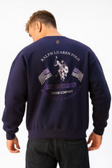 Rph Lren Neck Adele Round Neck Imported Men's Sweatshirt