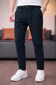Prda Linen Strech Elastic Slim-Fit Trouser