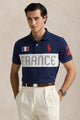 Plo Rph Lren France Big Logo Rugby Men's Polo Shirt