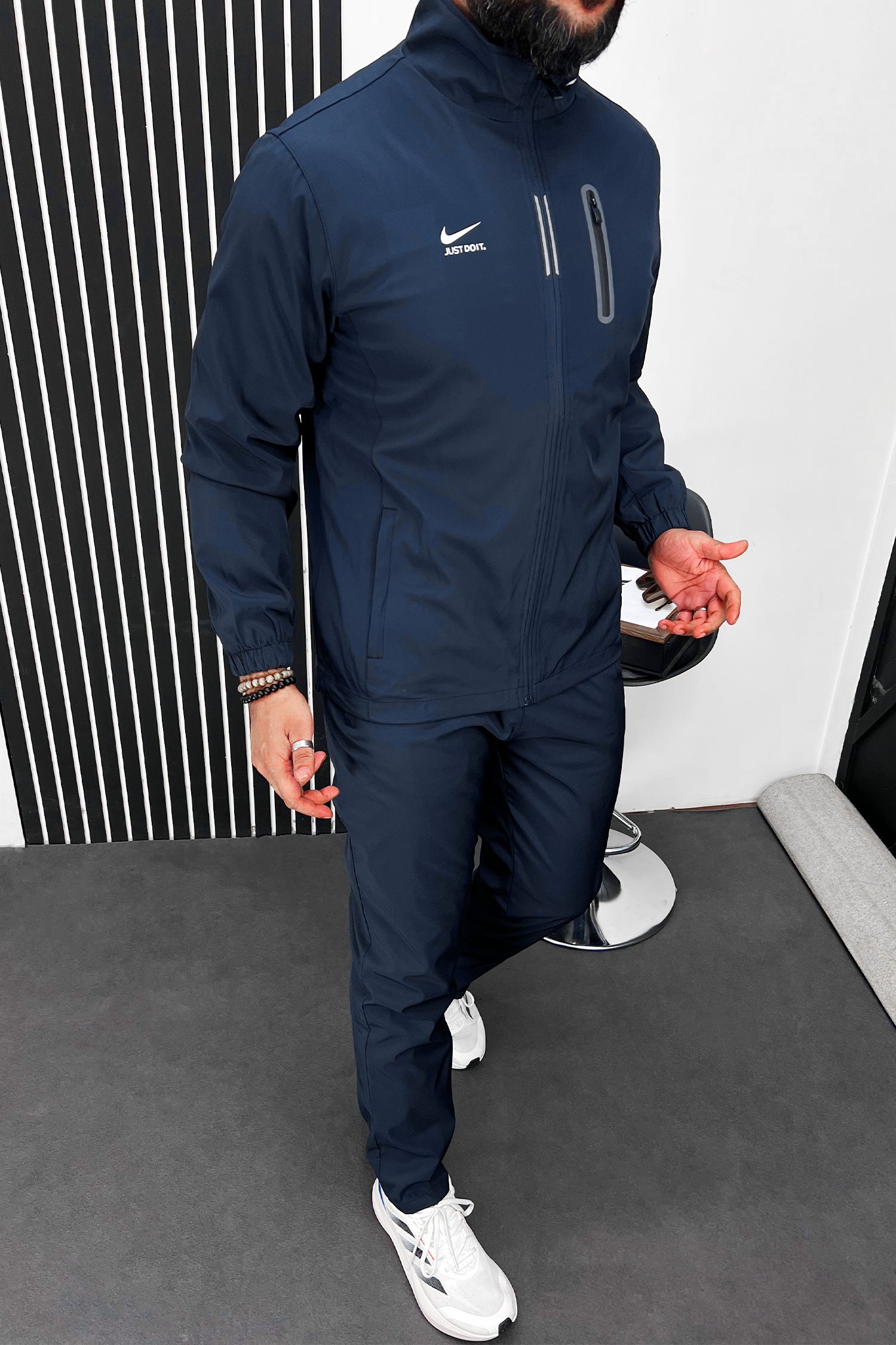 Nke Jst Do it Sportswear Men Zipper Tracksuit