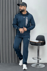 Undr Armr Hoodie Style Sportswear Men Zipper Tracksuit