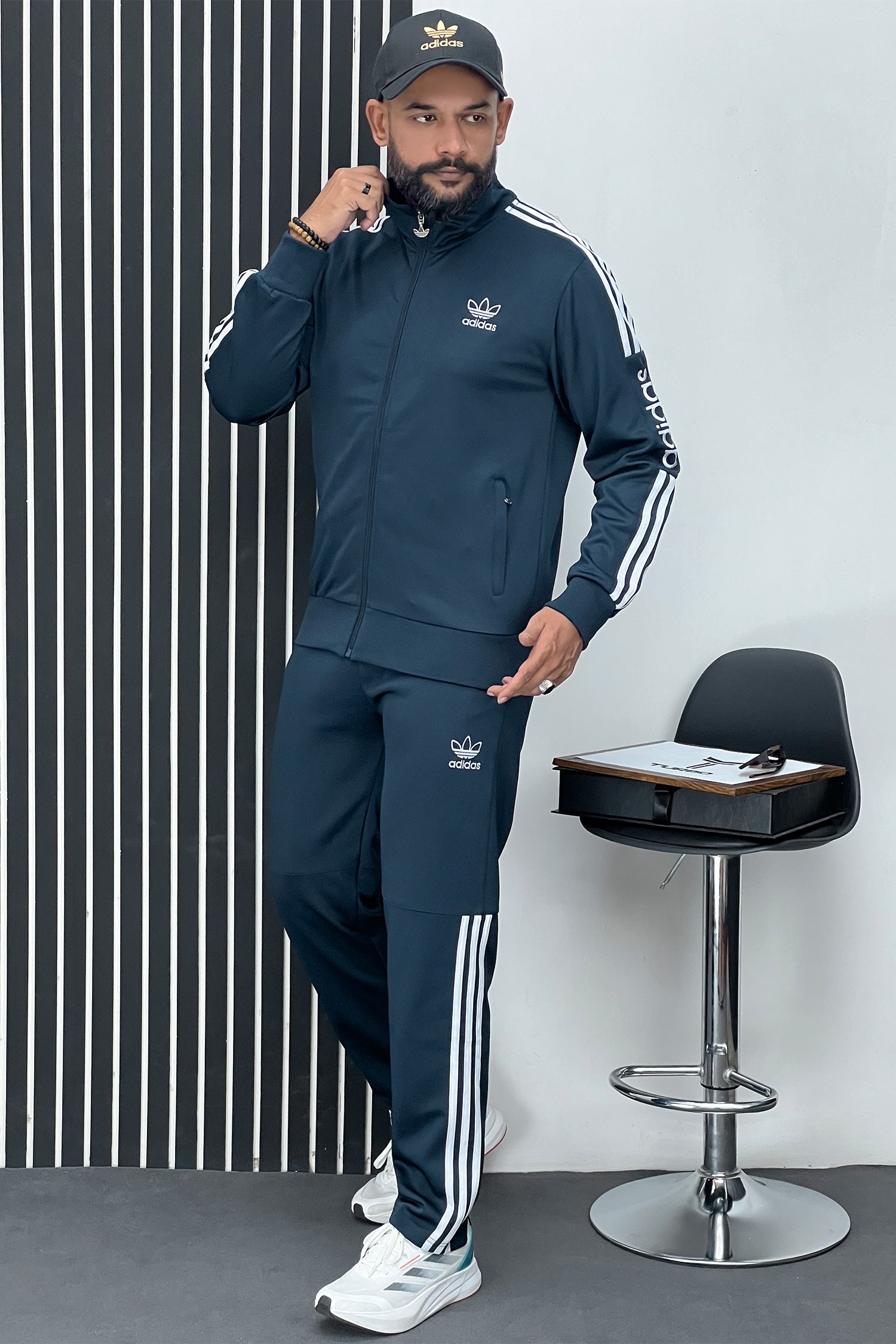 Adds Premium Sportswear Men Zipper Tracksuit