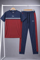 Turbo ColourBlocked Men's Tracksuit In Navy Blue