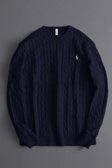 Turbo Knitted Cashmere Imported Men's Sweater