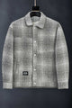 Outerwear Tweed Checkered Imported Men's Wool Jacket