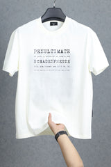 Oslor Motivational Quote Crew Neck Tee