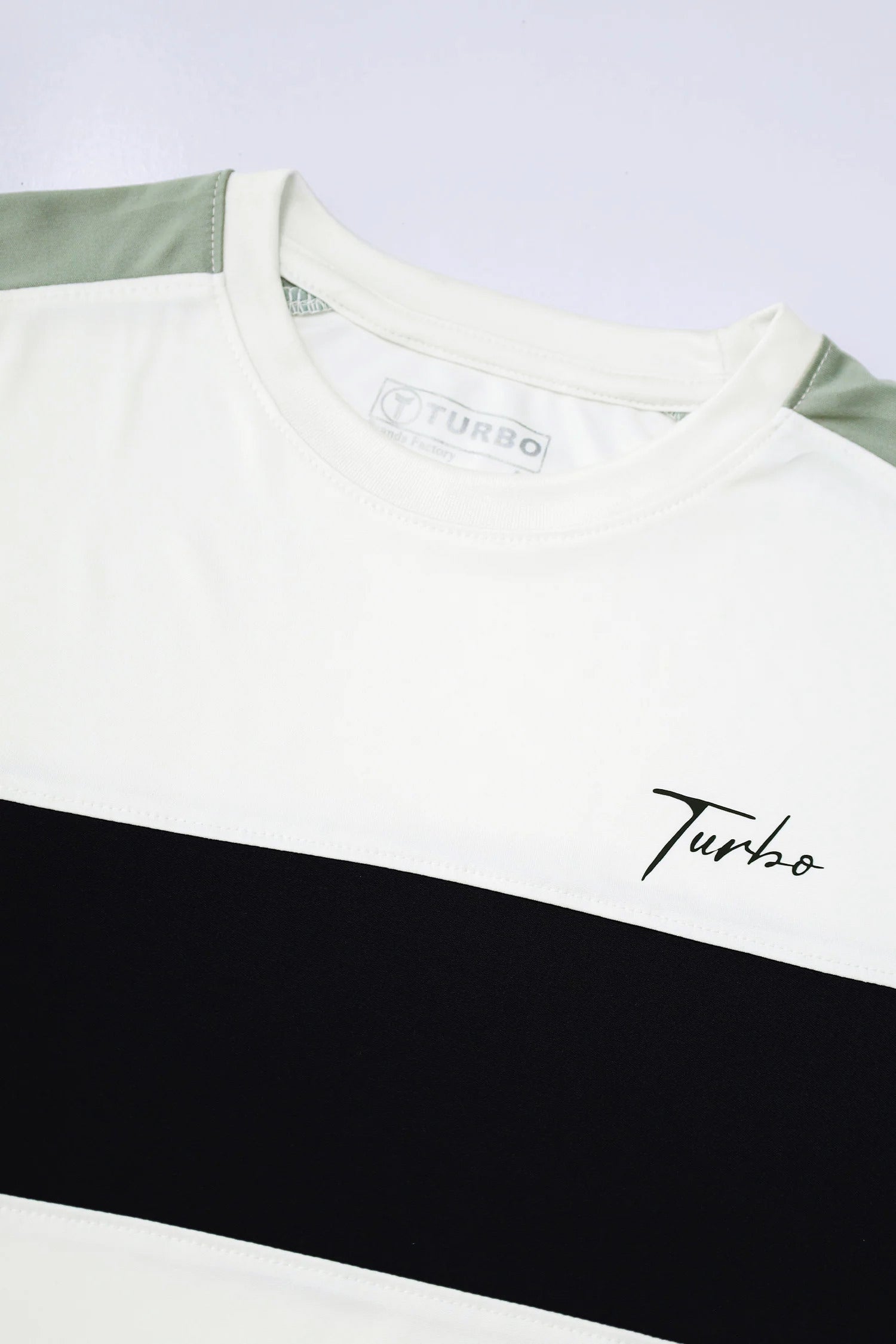Turbo Color-Block Pannel Quick-Dry Shirt