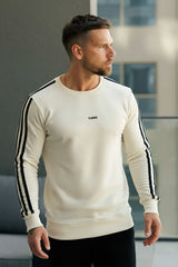 Turbo 3 Stripes Mock Neck Men's Sweatshirt