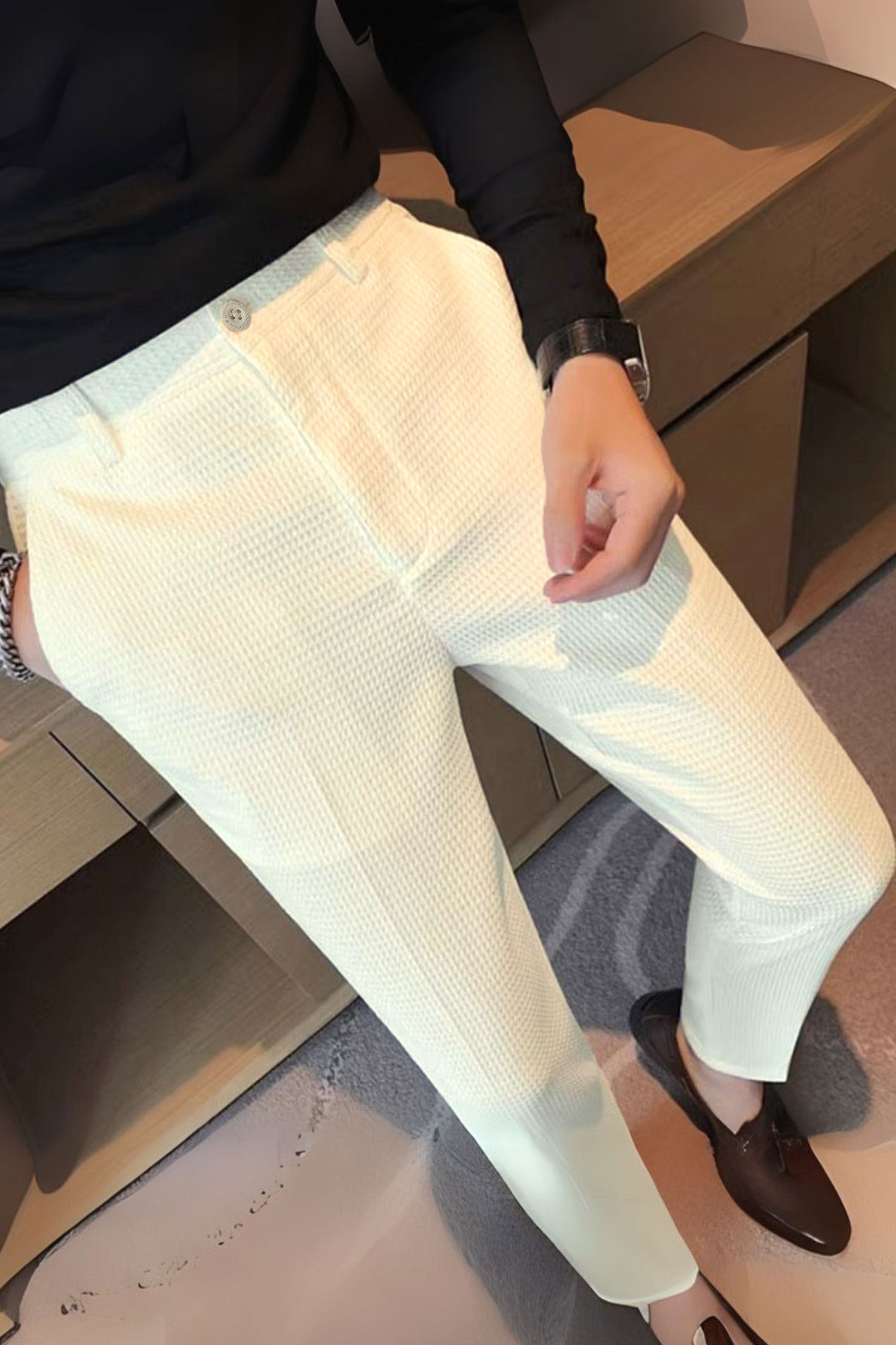 Turbo 'Apex' Elite Series Slimfit Waffle Pant