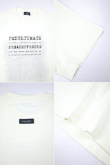 Oslor Motivational Quote Crew Neck Tee