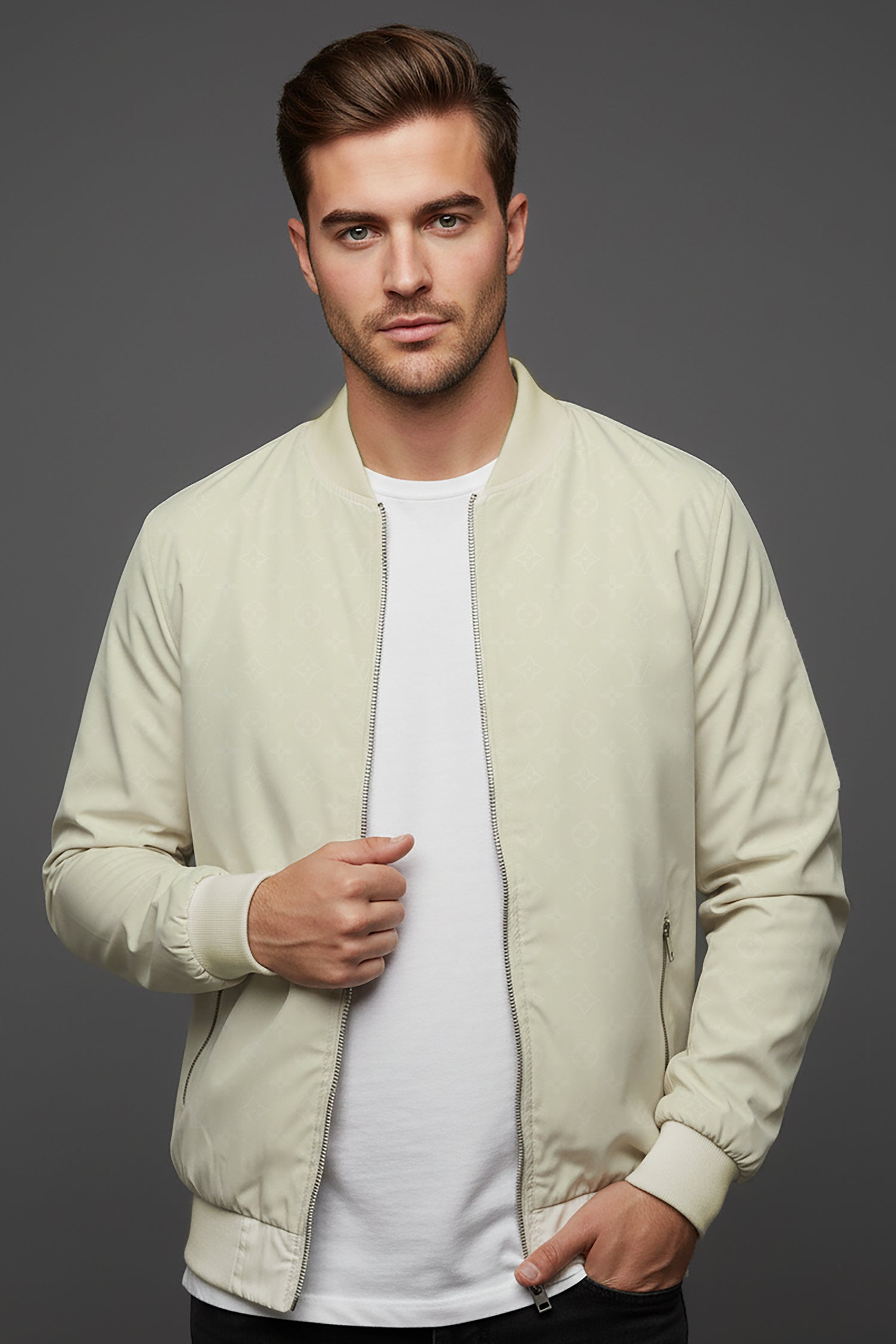 Comfy Cozy Rib Style Imported Light Weight Jacket