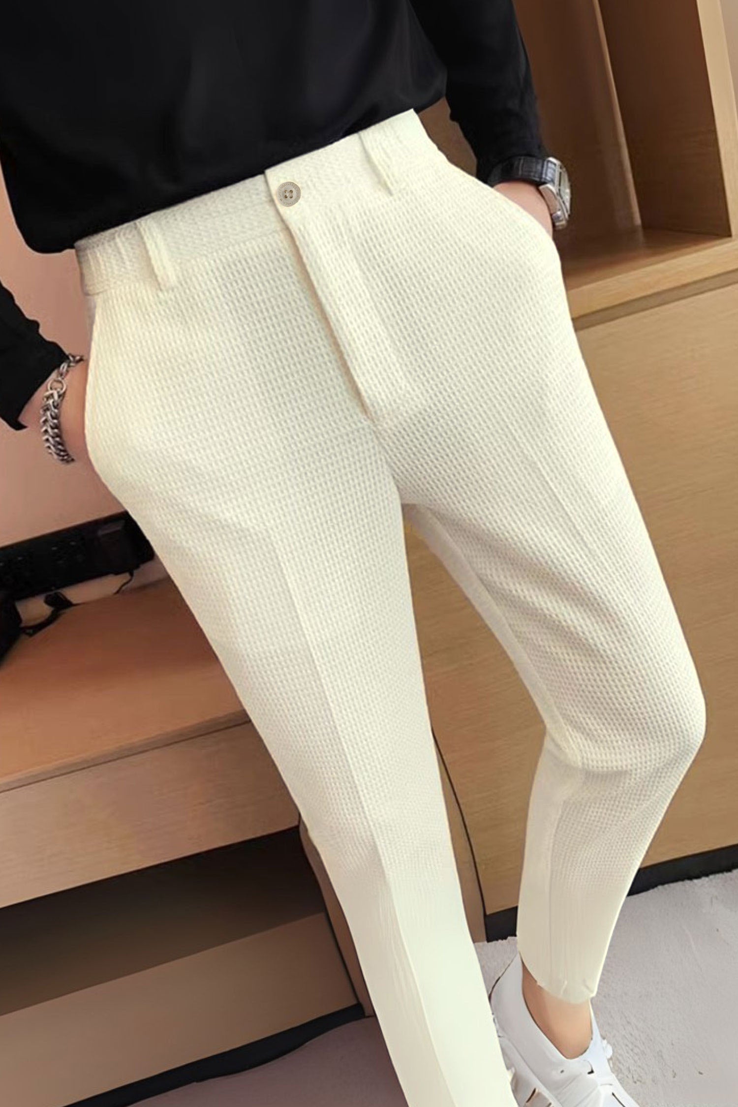 Turbo 'Apex' Elite Series Slimfit Waffle Pant