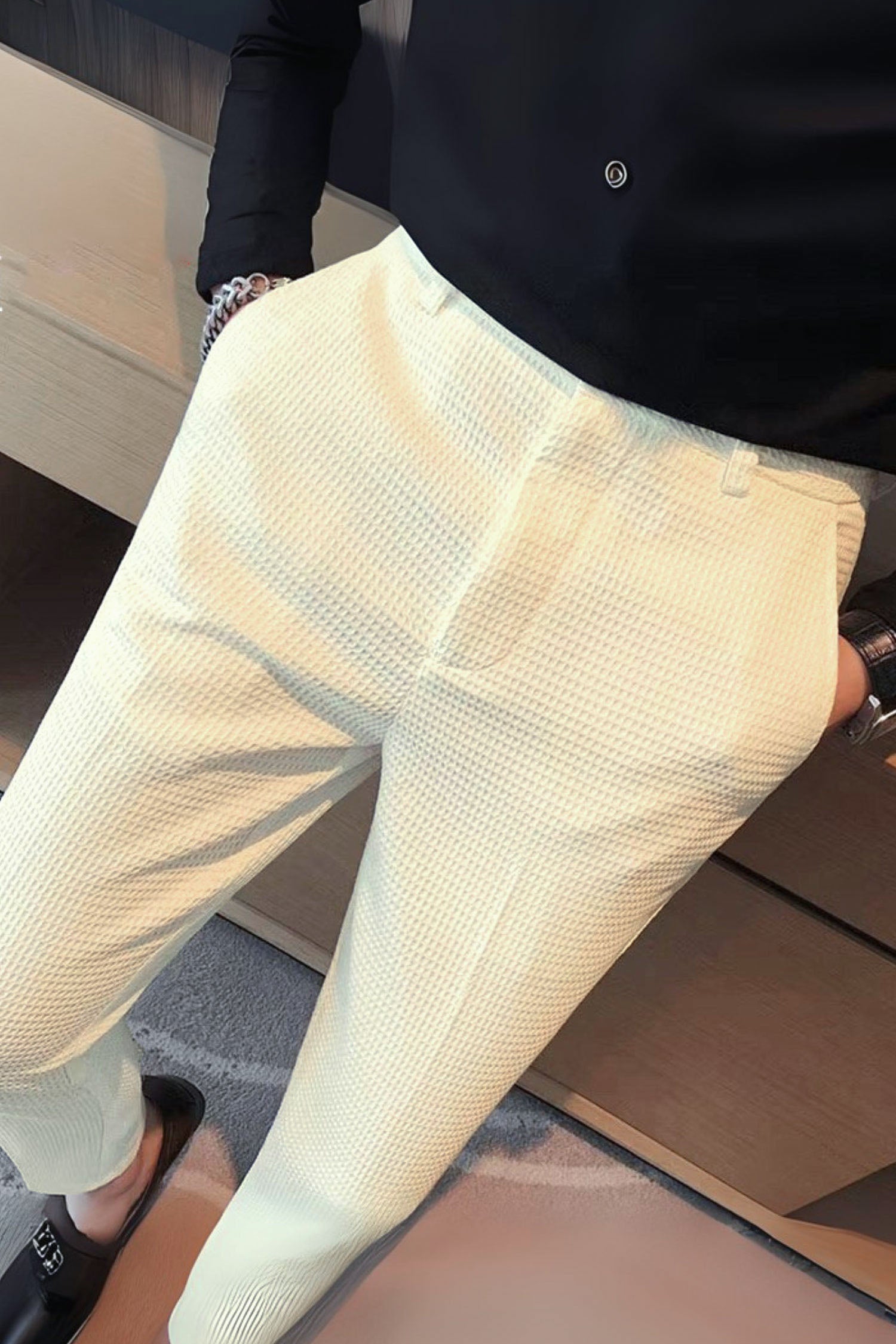 Turbo 'Apex' Elite Series Slimfit Waffle Pant